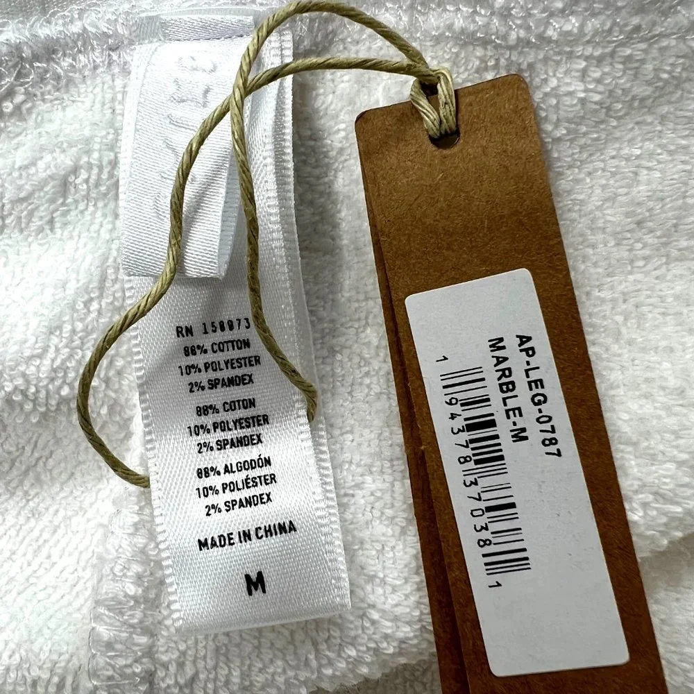 SKIMS Terry Toweling Leggings Marble Womens Medium - Picture 9 of 12